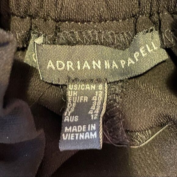 Adrianna Papell Cropped Paper Bag Pants - Picture 5 of 5